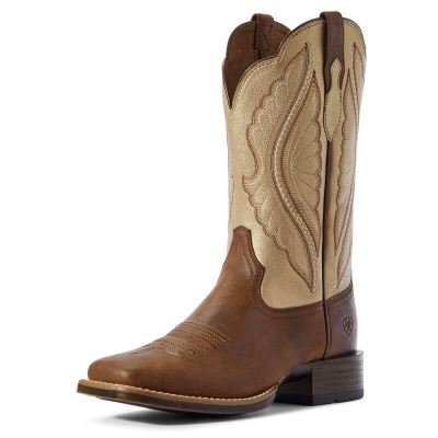 Ariat PrimeTime Kahverengi / Haki Western Csizma Bayan (32760-340)